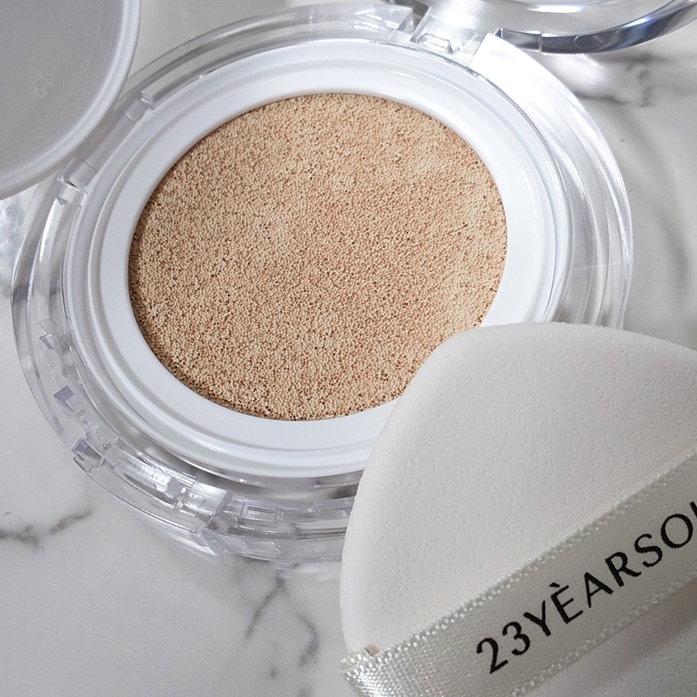 ハートリーフシーンカバークッション/23years old/クッションファンデーションを使ったクチコミ(2枚目)