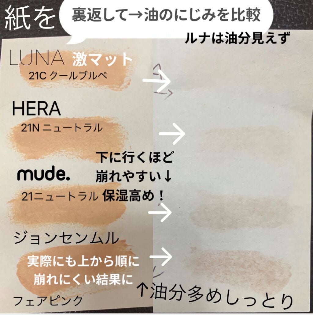 ブラック クッション/HERA/クッションファンデーションを使ったクチコミ(7枚目)