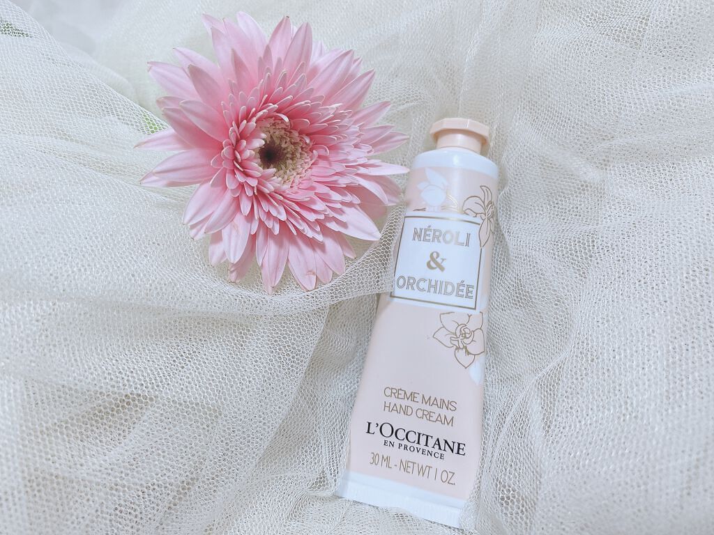 オーキデ プレミアムハンドクリーム 30ml/L'OCCITANE/ハンドクリームを使ったクチコミ（1枚目）