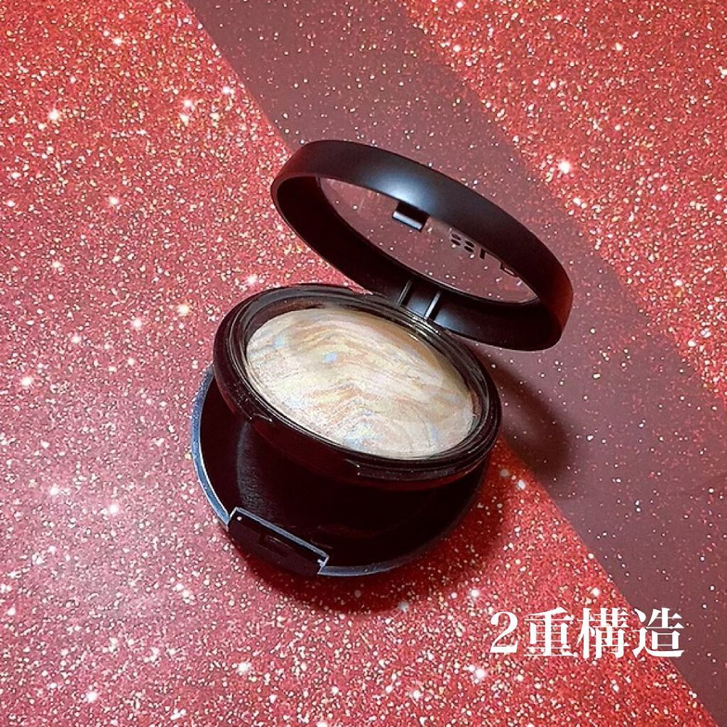 マーブルハイライター MH-1・ヴィーナスグロウ/LB/パウダーチークを使ったクチコミ（2枚目）