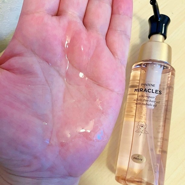 ミラクルズ シルキーリペア 洗い流さないトリートメント/パンテーン/ヘアオイルを使ったクチコミ(6枚目)