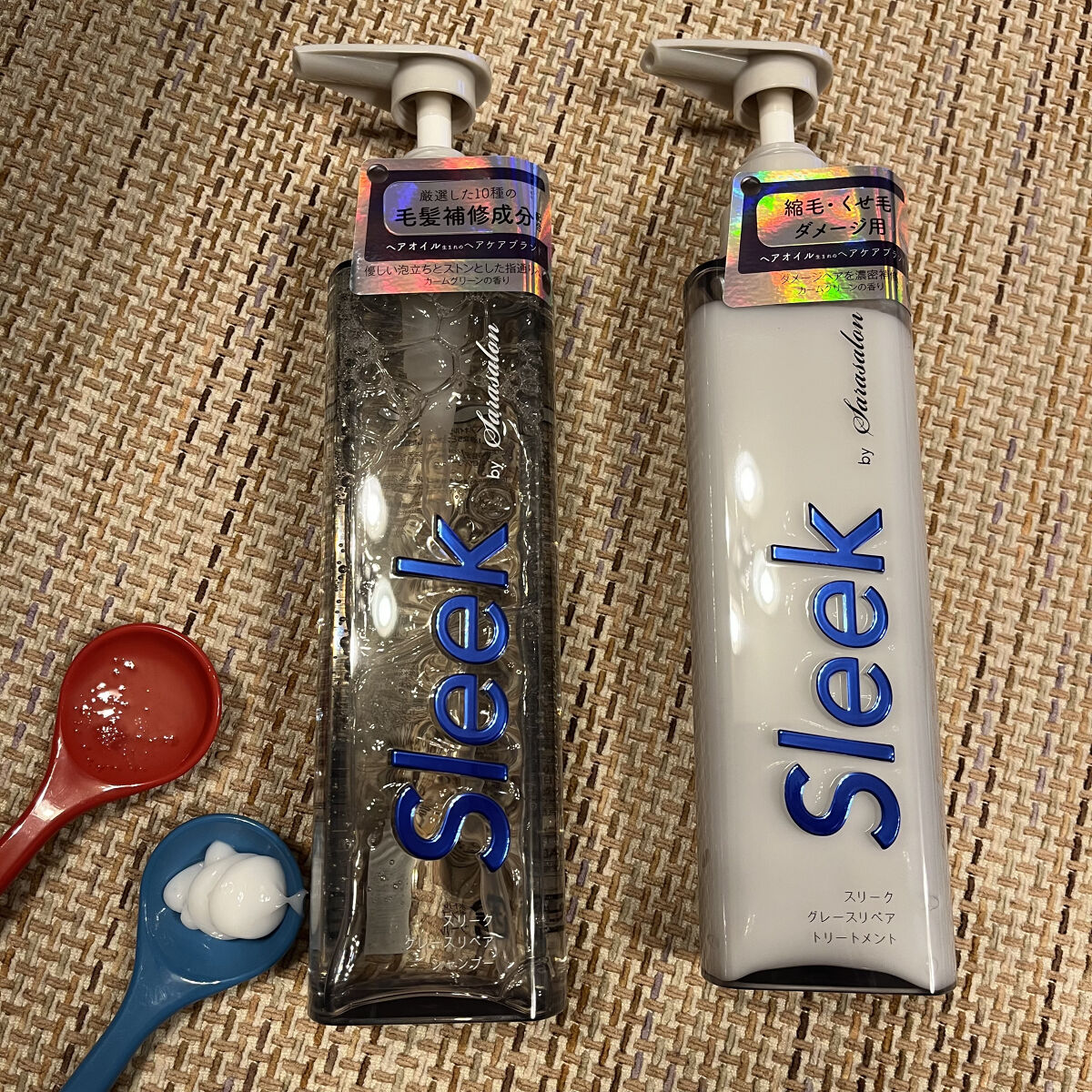グレースリペアシャンプー／トリートメント/スリーク by サラサロン/市販シャンプーを使ったクチコミ（2枚目）
