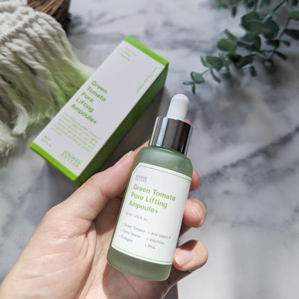 グリーントマトポアリフティングアンプル+/SUNGBOON EDITOR(成分エディター)/美容液を使ったクチコミ(2枚目)