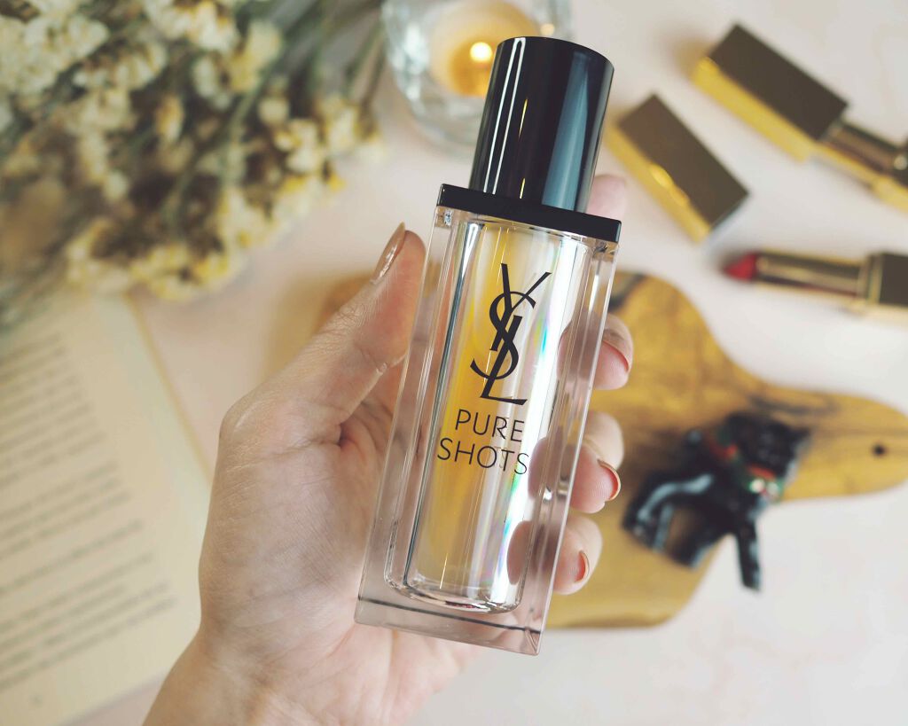 ピュアショット ナイト リチャージセラム/YVES SAINT LAURENT BEAUTE/美容液を使ったクチコミ(1枚目)