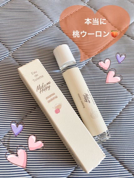 メイクミーハッピー オードトワレ momo oolong/キャンメイク/香水を使ったクチコミ(1枚目)