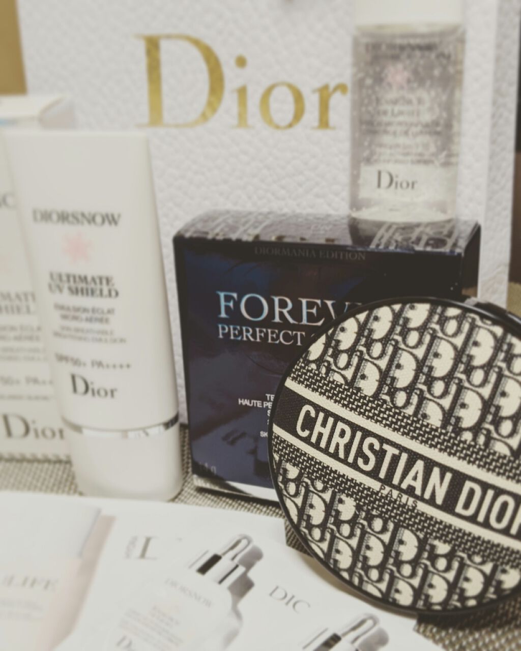 【旧】ディオールスキン フォーエヴァー クッション/Dior/クッションファンデーションを使ったクチコミ（1枚目）