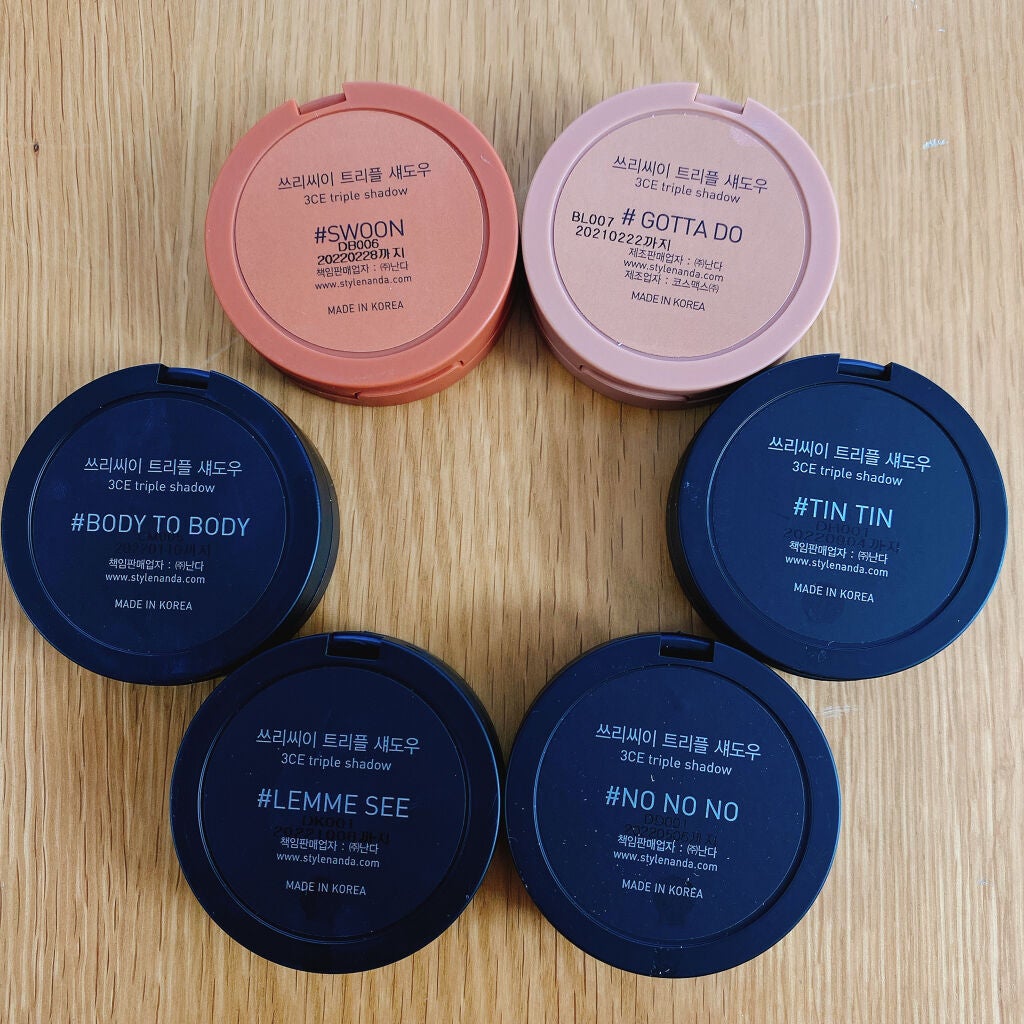 3CE TRIPLE SHADOW/3CE/アイシャドウパレットを使ったクチコミ(3枚目)