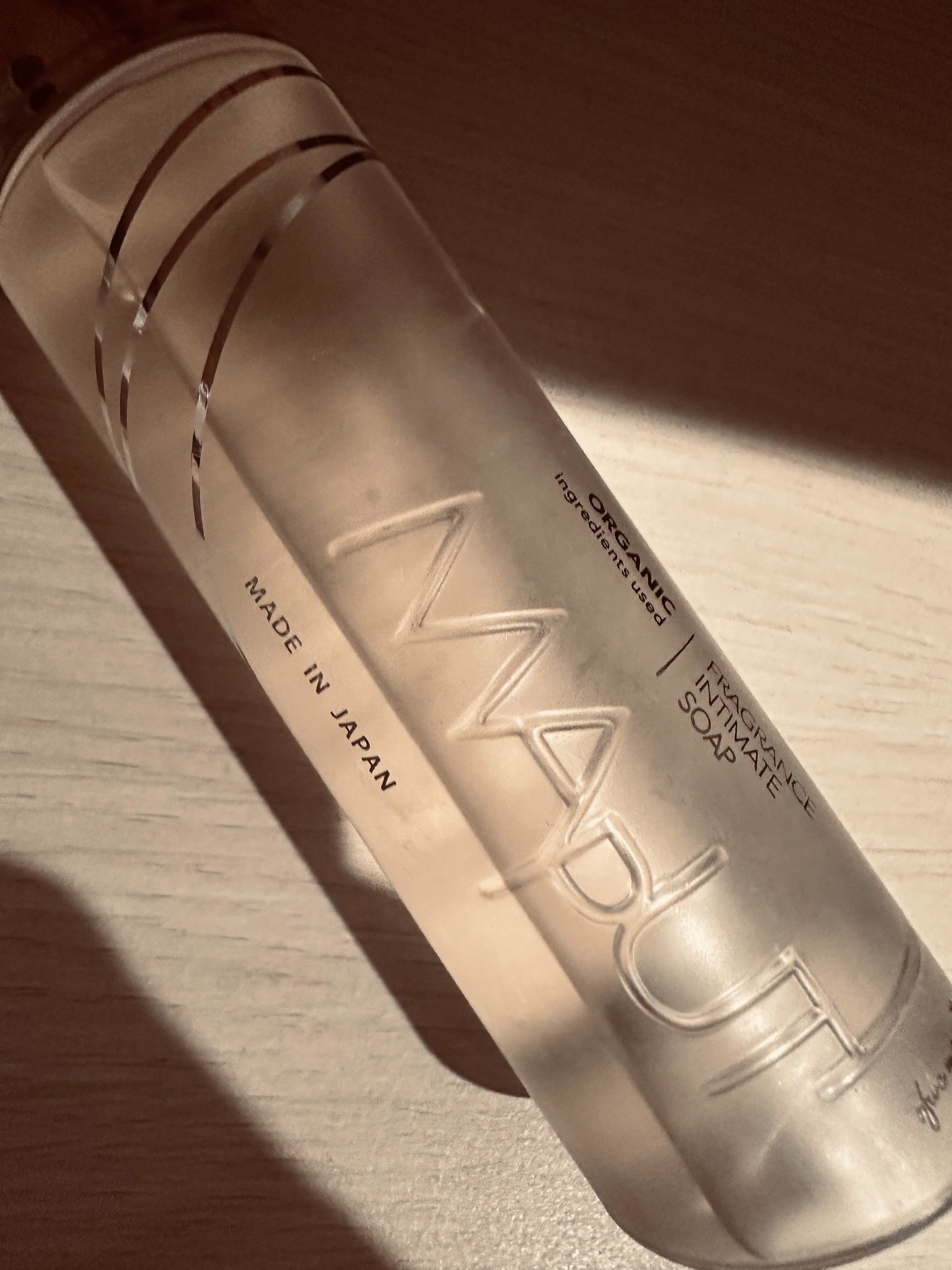 オーガニックフレグランスインティメイトソープ MAPUTI/MAPUTI/デリケートゾーンケアを使ったクチコミ（1枚目）