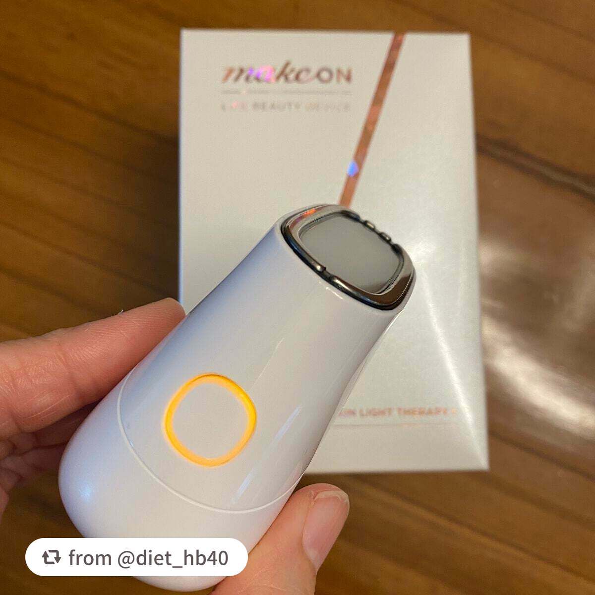 スキンライトセラピーII/Makeon/美顔器・マッサージを使ったクチコミ(5枚目)