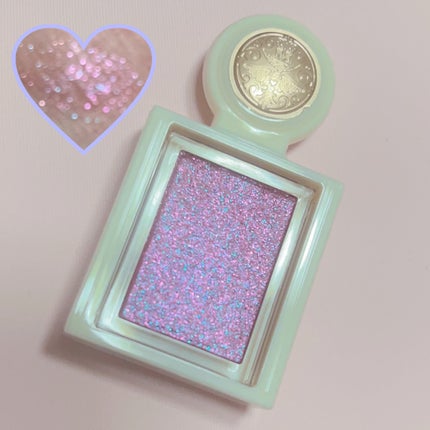 シャドーカスタマイズ (ブリリアントグリッター) PK703(招待状)/MAJOLICA MAJORCA/グリッターを使ったクチコミ(3枚目)