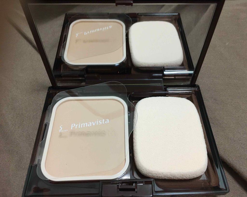 くずれにくい きれいな素肌質感パウダーファンデーション/プリマヴィスタ/パウダーファンデーションを使ったクチコミ(2枚目)