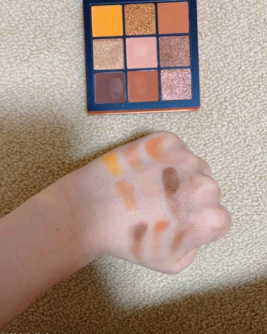 Obsessions Eyeshadow Palette/Huda Beauty/アイシャドウパレットを使ったクチコミ（3枚目）