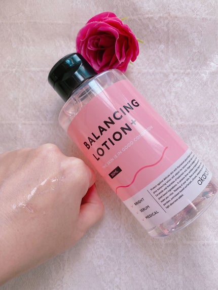 バランシングローション/akaran+/化粧水を使ったクチコミ(4枚目)