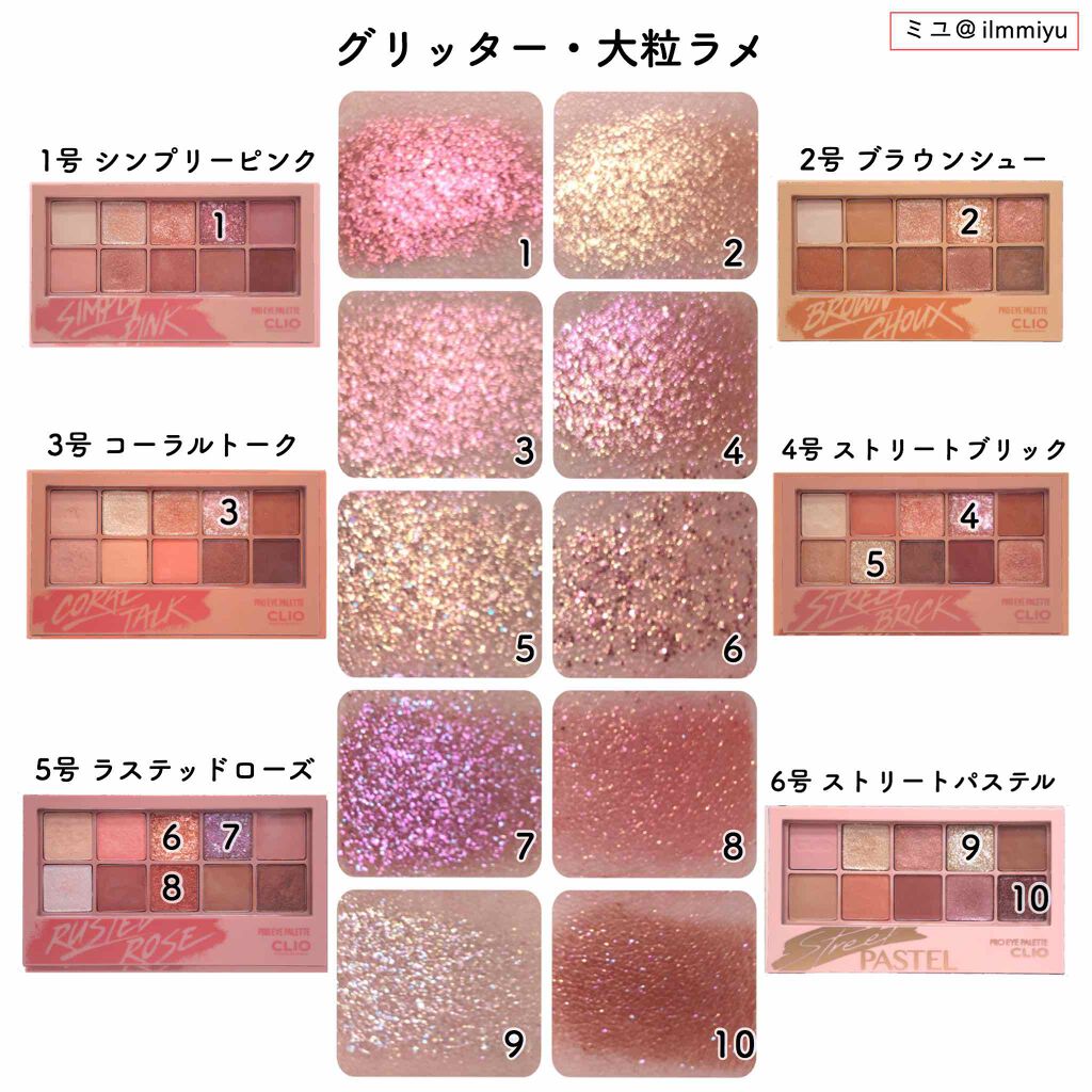 プロ アイ パレット/CLIO/アイシャドウパレットを使ったクチコミ(1枚目)