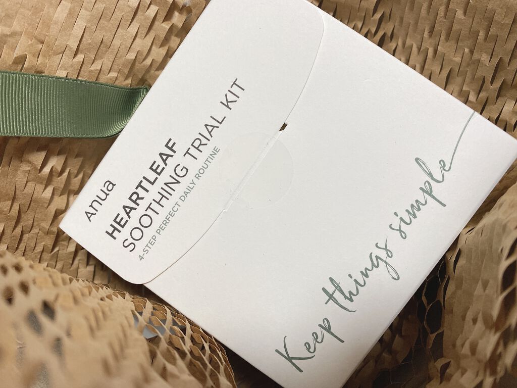 ドクダミスージングトライアルキット/Anua/トライアルキットを使ったクチコミ（1枚目）