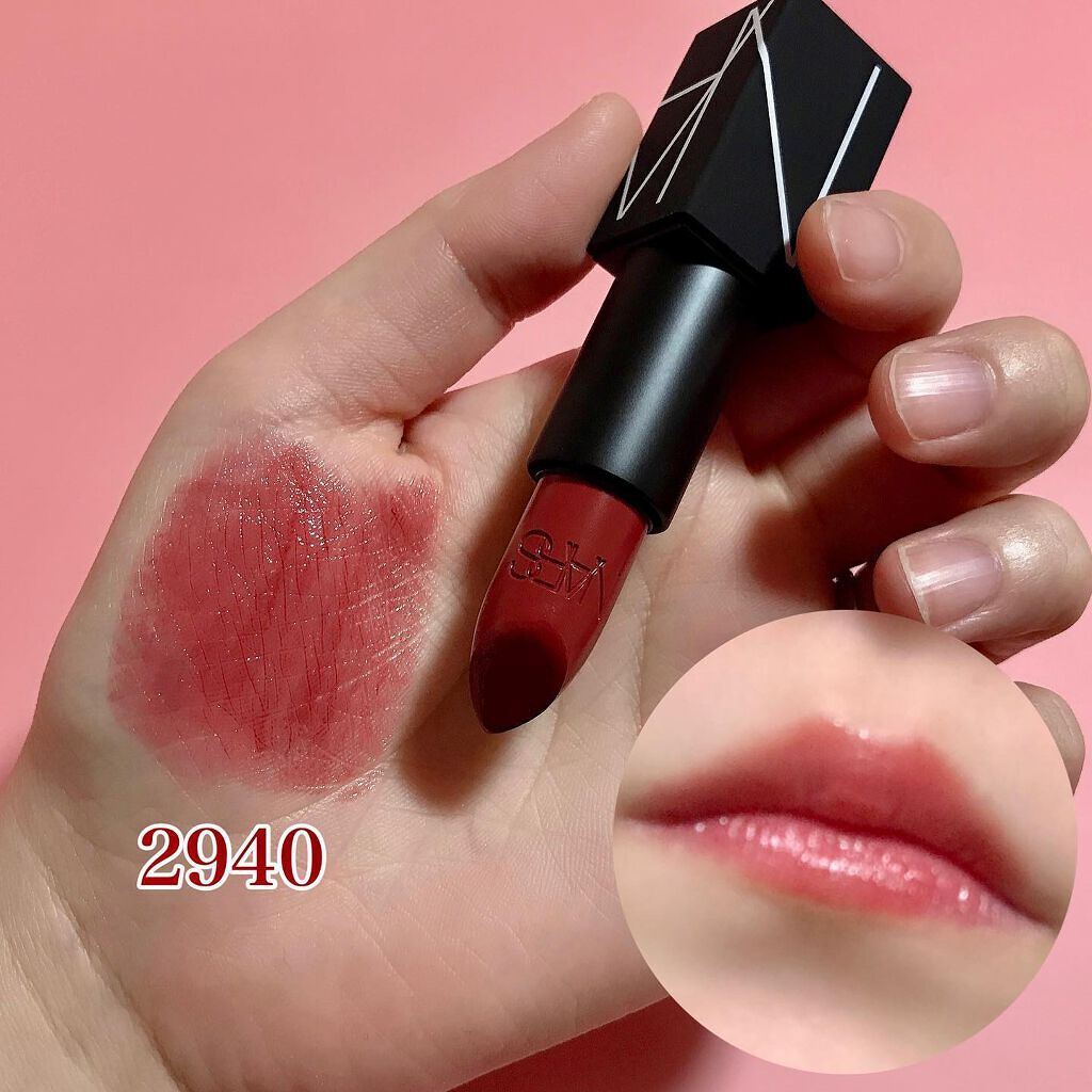 リップスティック 2940/NARS/口紅を使ったクチコミ（2枚目）