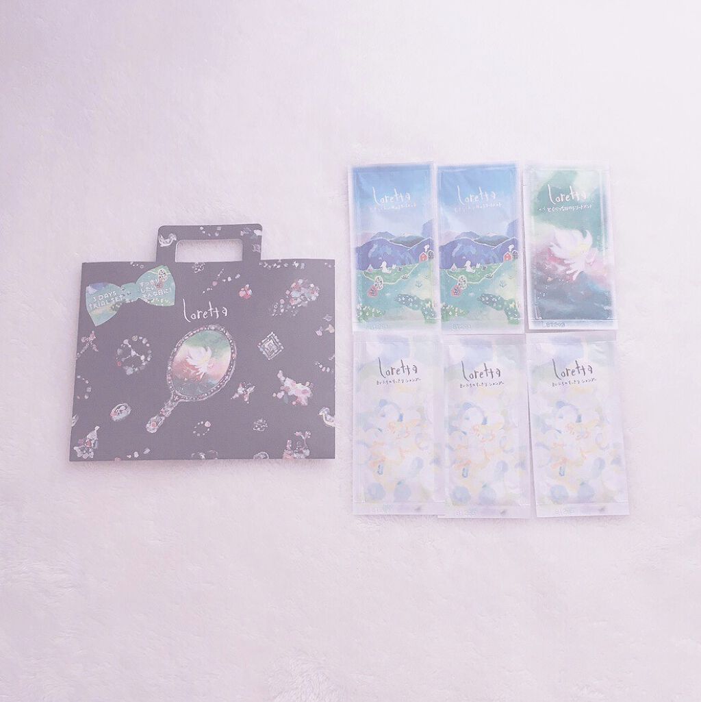 すっきりしたい日のトライアルセット/ロレッタ/トライアルキットを使ったクチコミ（1枚目）