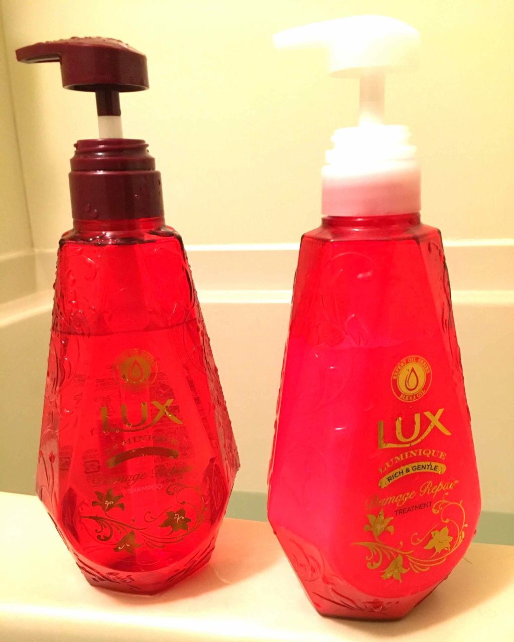 ルミニーク ダメージリペア シャンプー/トリートメント/LUX/市販シャンプーを使ったクチコミ(1枚目)