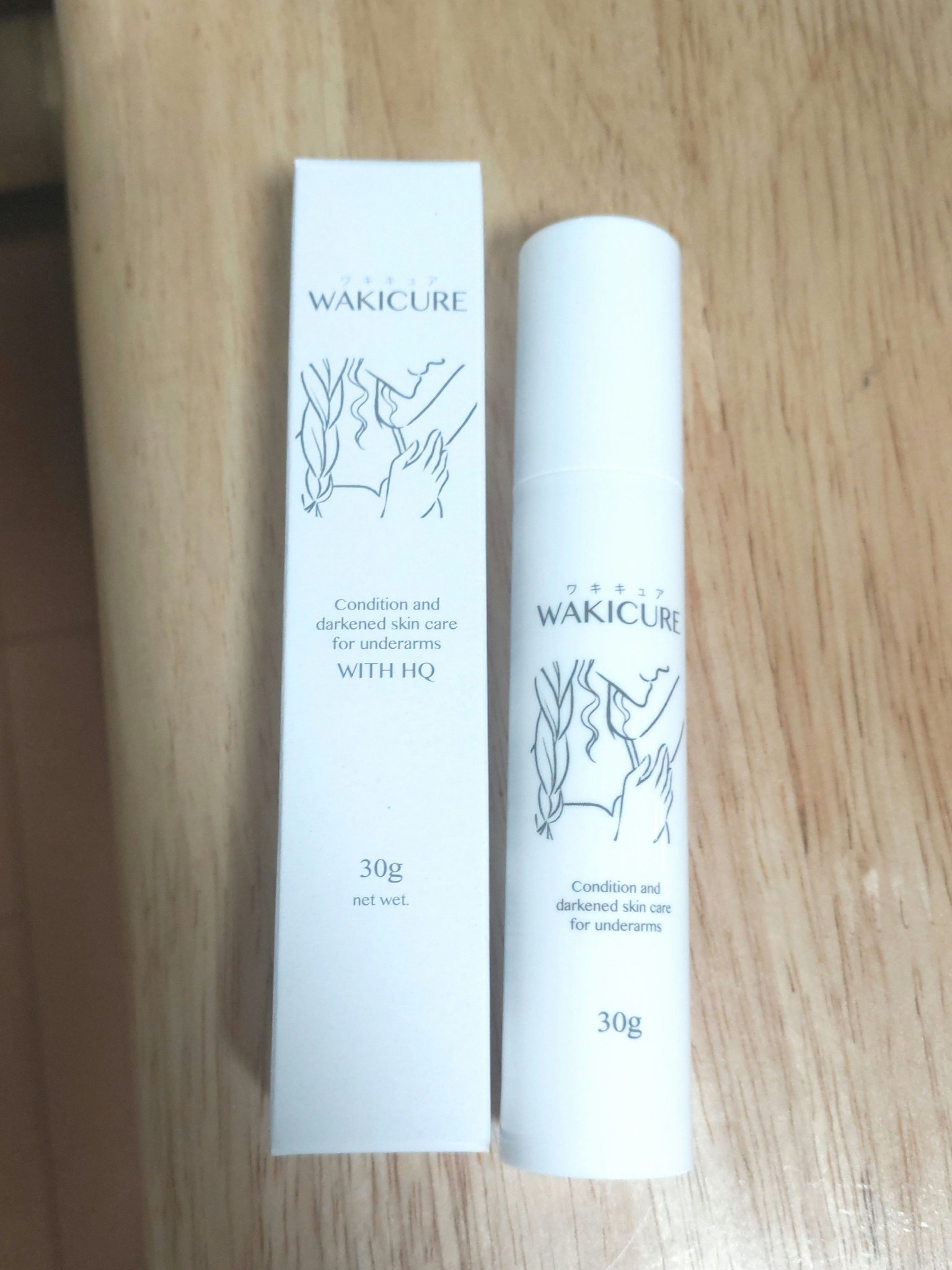 ワキキュア/CR-lab(シーアール・ラボ)/デオドラント・制汗剤を使ったクチコミ（1枚目）