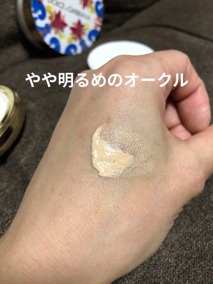 ソーラーグロウ ヘルシーグロウ クッションファンデーション/DOLCE&GABBANA BEAUTY/クッションファンデーションを使ったクチコミ(6枚目)