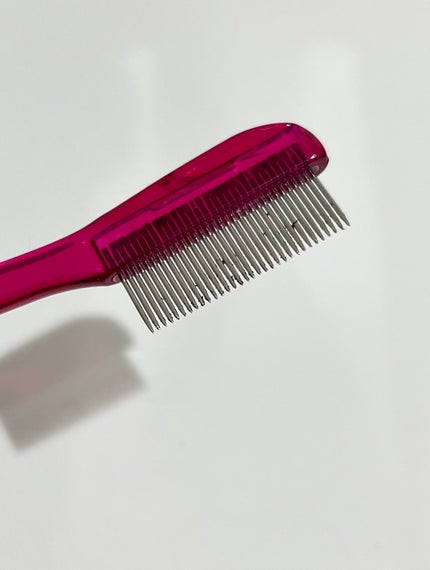 マスカラコーム メタルN(ナチュラル)/チャスティ/その他化粧小物を使ったクチコミ(1枚目)