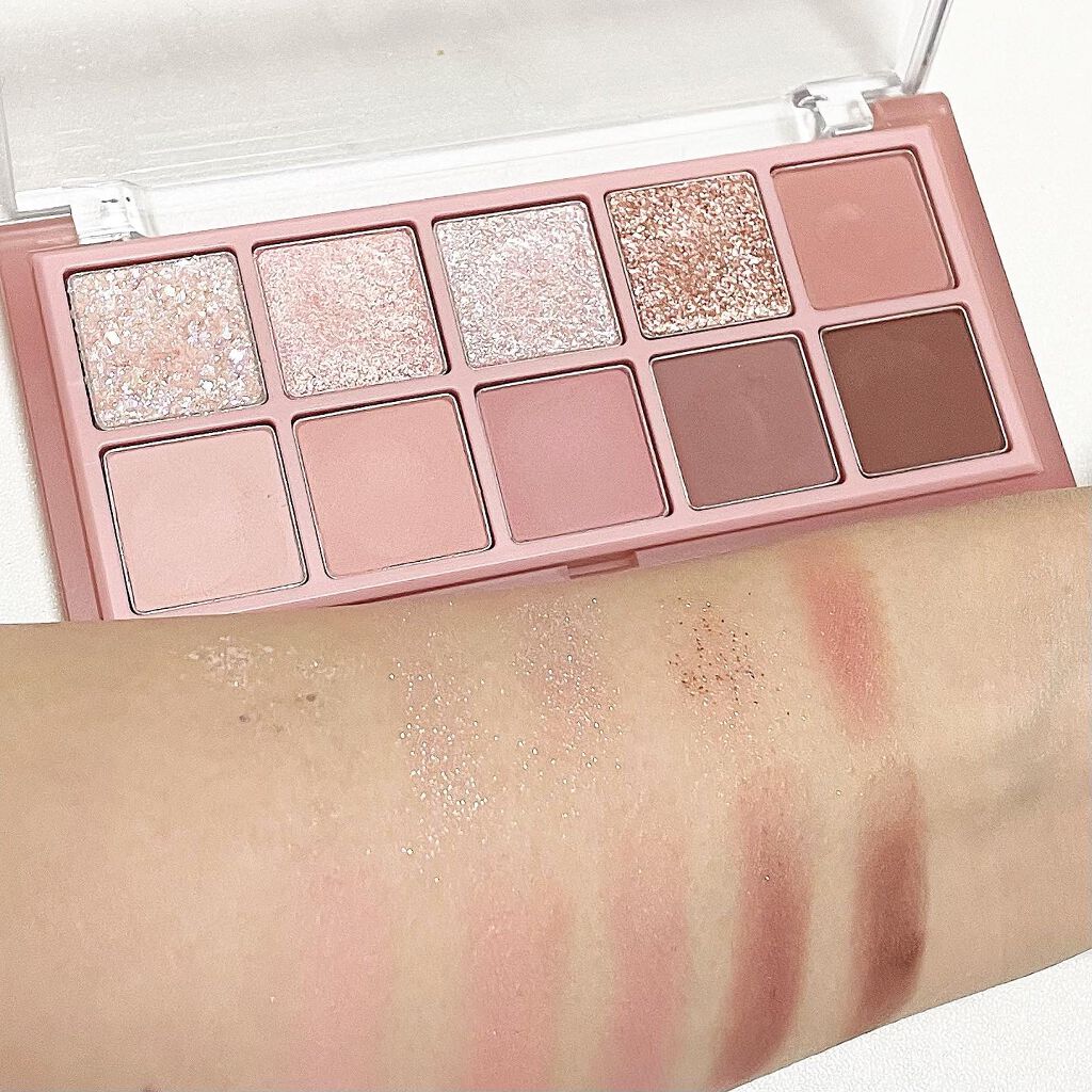 ベターザンパレット/rom&nd/アイシャドウパレットを使ったクチコミ（2枚目）