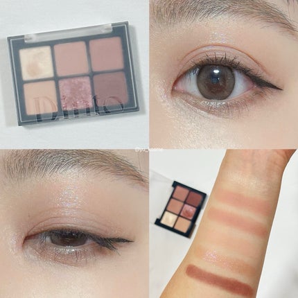 ブラーフィニシュシャドウパレット/Dinto/アイシャドウパレットを使ったクチコミ(10枚目)