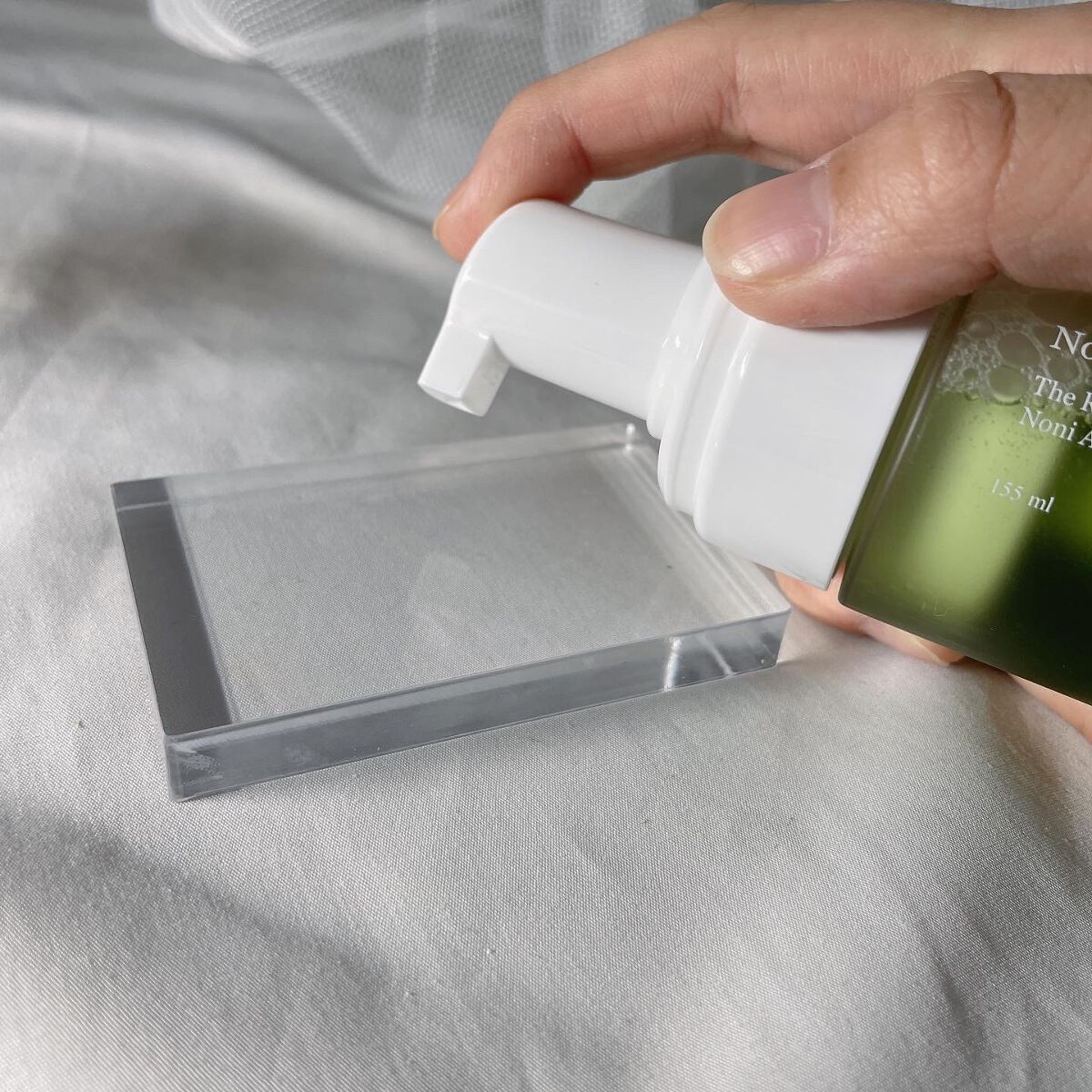 ザリアルノニアクネバブルクレンザー/celimax/泡洗顔を使ったクチコミ(3枚目)