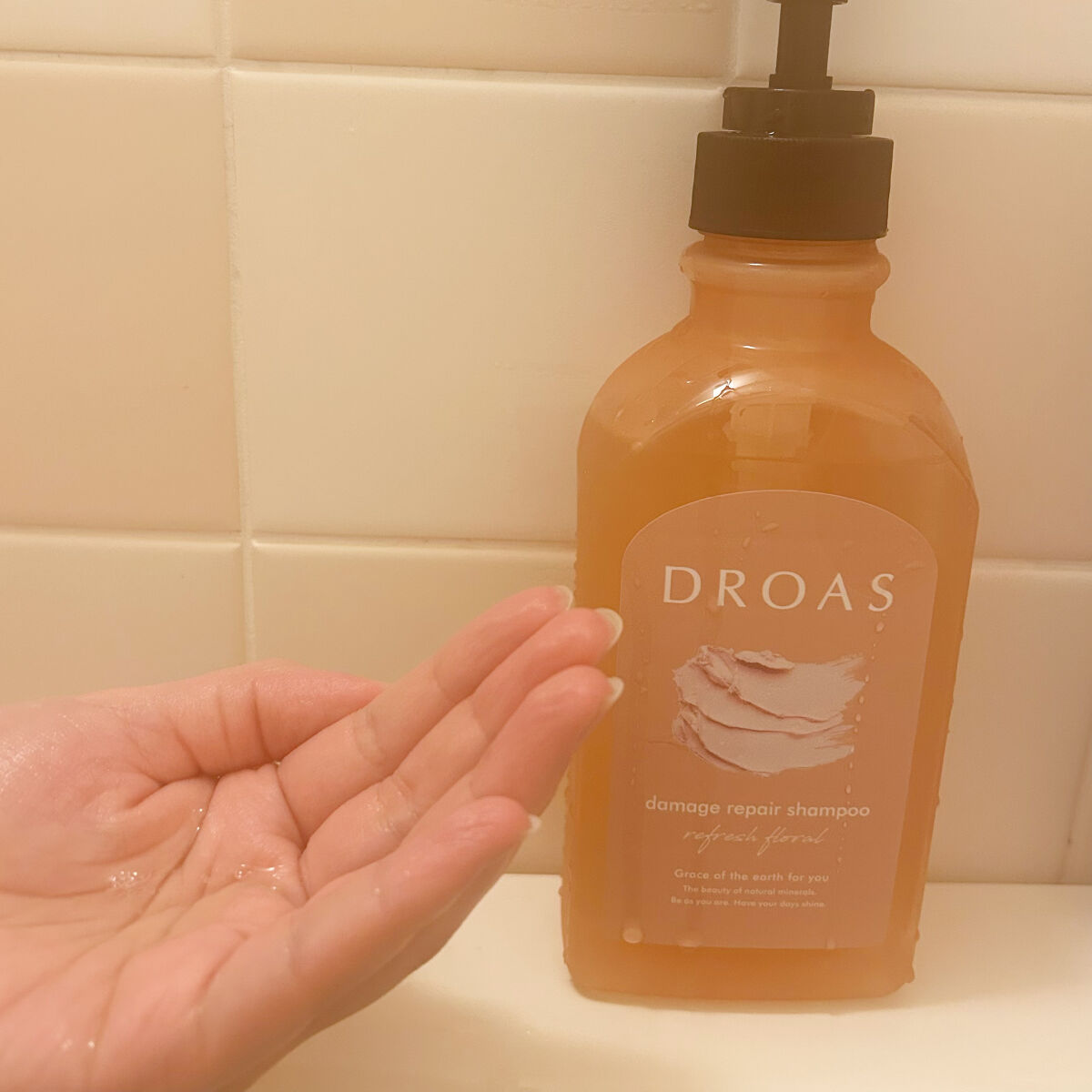 ダメージリペアシャンプー/トリートメント/DROAS/市販シャンプーを使ったクチコミ（2枚目）