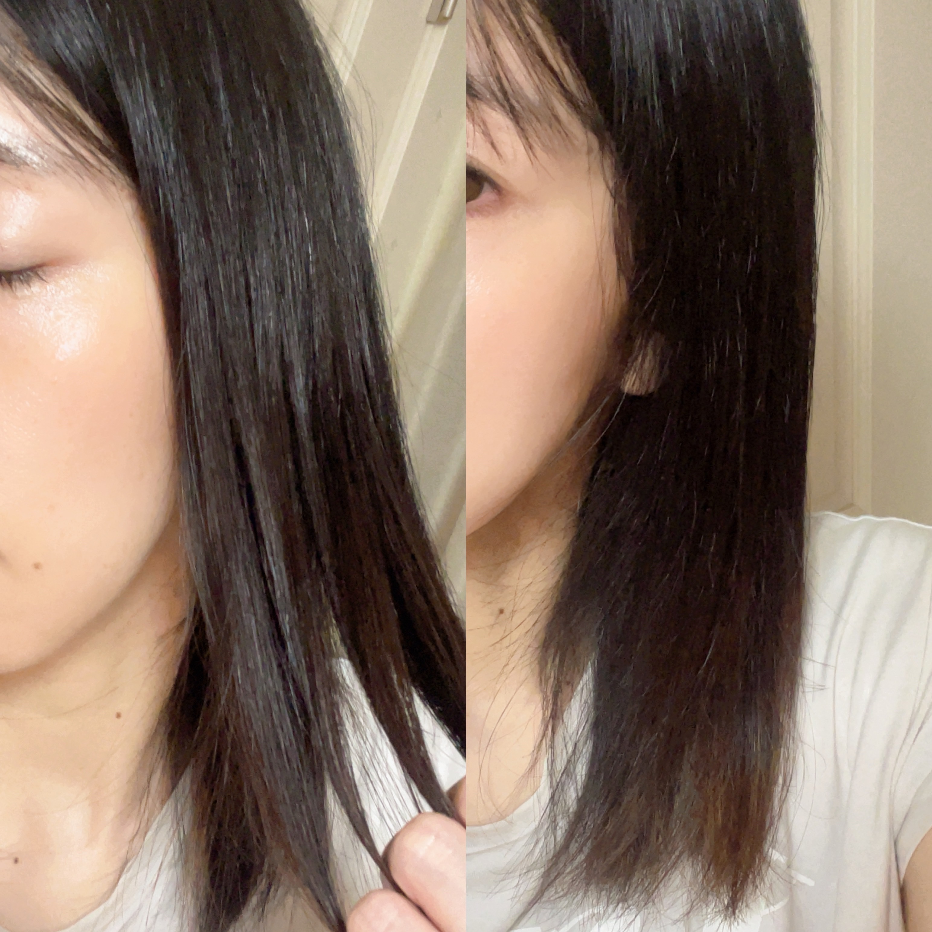 和草ダメージリペアオイルセラム/いち髪/ヘアオイルを使ったクチコミ（3枚目）