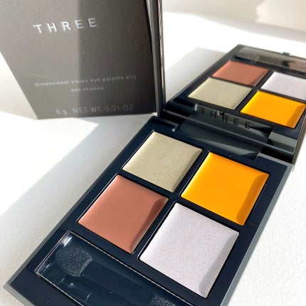 ディメンショナルビジョンアイパレットアリー/THREE/ジェル・クリームアイシャドウを使ったクチコミ(5枚目)