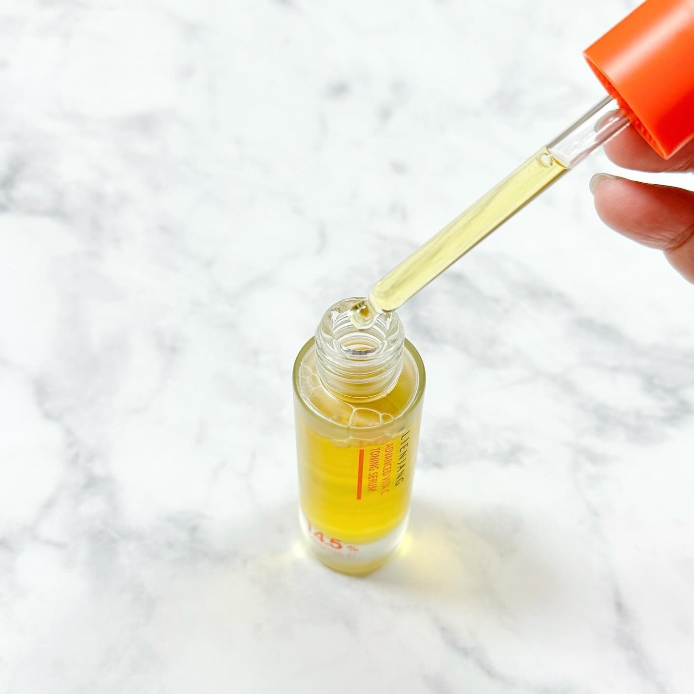 アドバンスド ビタC トーニング セラム14.5/リエンジャン/美容液を使ったクチコミ(3枚目)