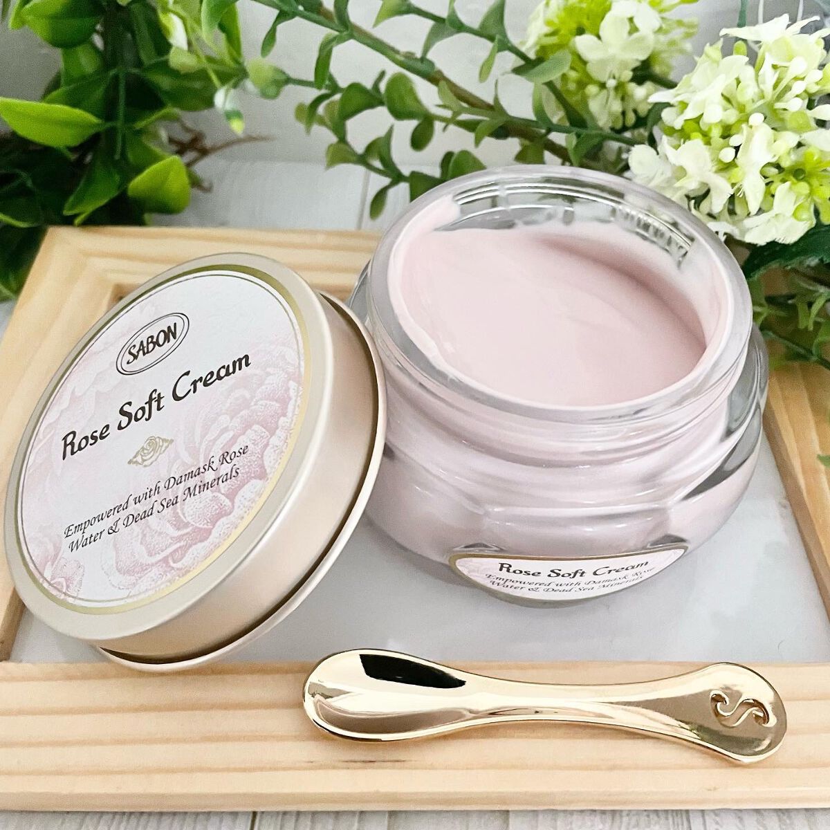 ローズソフトクリーム/SABON/フェイスクリームを使ったクチコミ（2枚目）