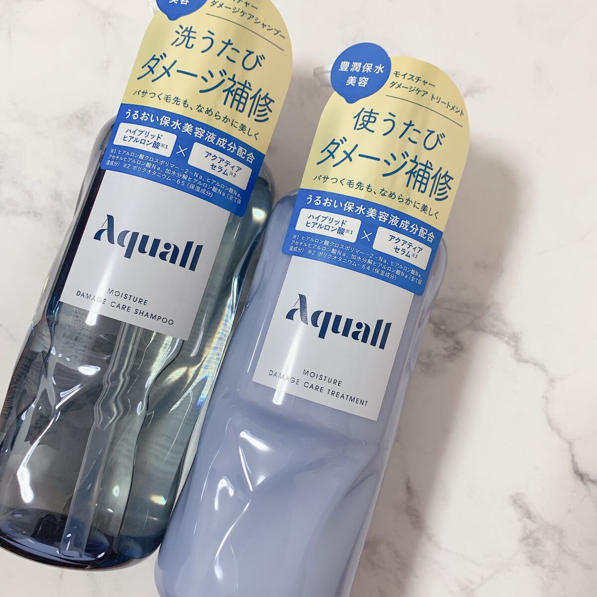モイスチャーダメージケア シャンプー/トリートメント/Aquall/市販シャンプーを使ったクチコミ（3枚目）