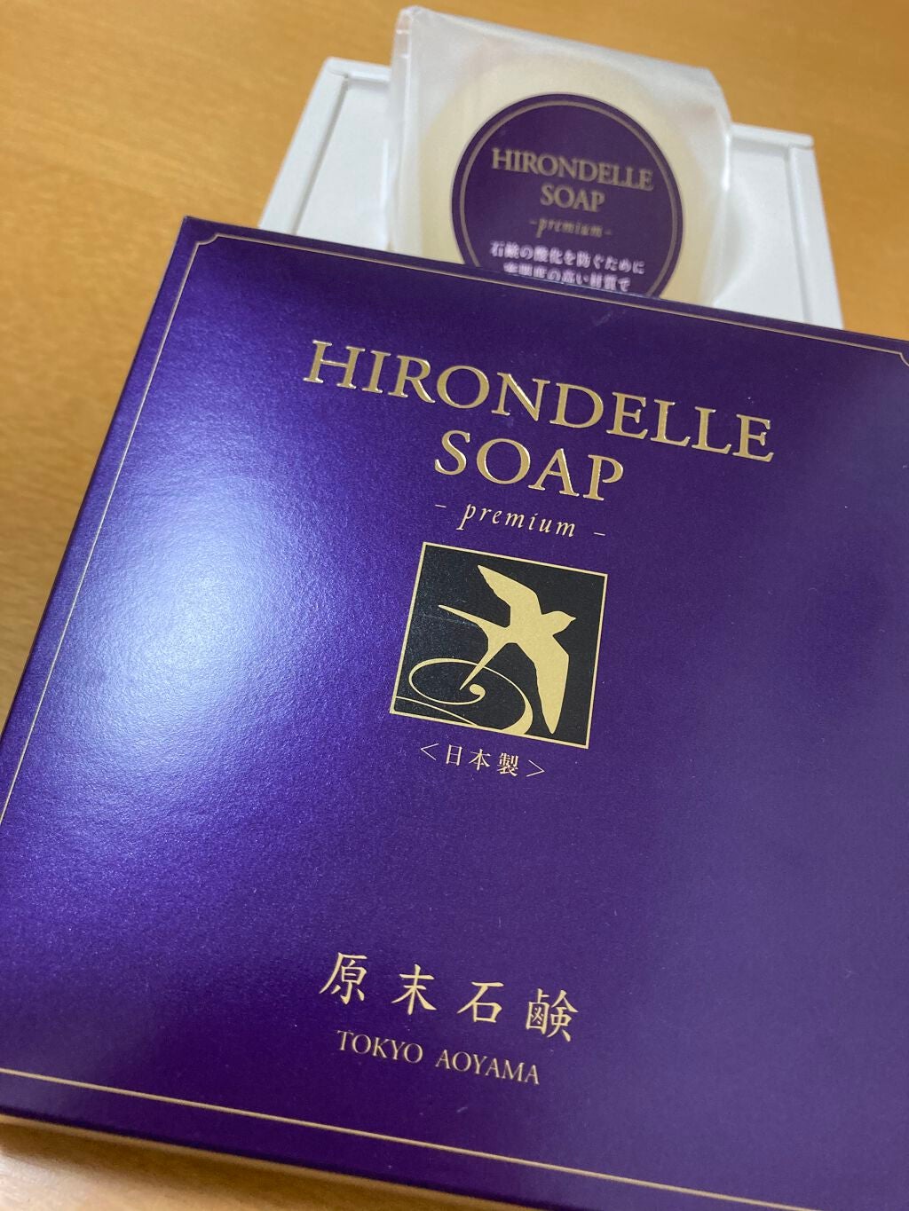 SOAP Premium/HIRONDELLE/洗顔石鹸を使ったクチコミ(1枚目)
