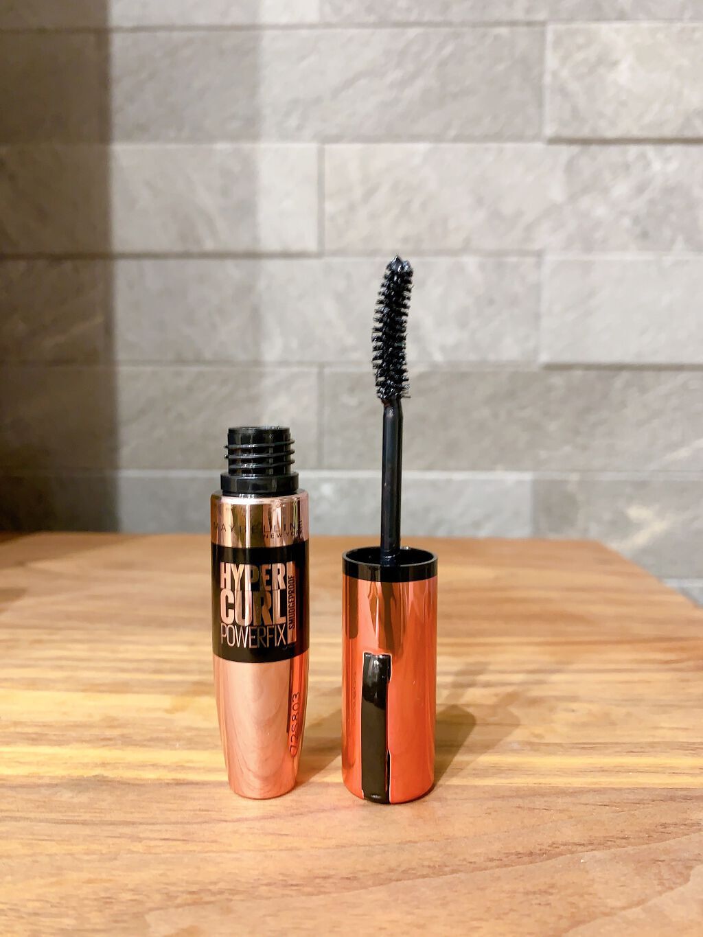 ハイパーカール パワーフィックス 01 ブラック/MAYBELLINE NEW YORK/マスカラを使ったクチコミ（3枚目）