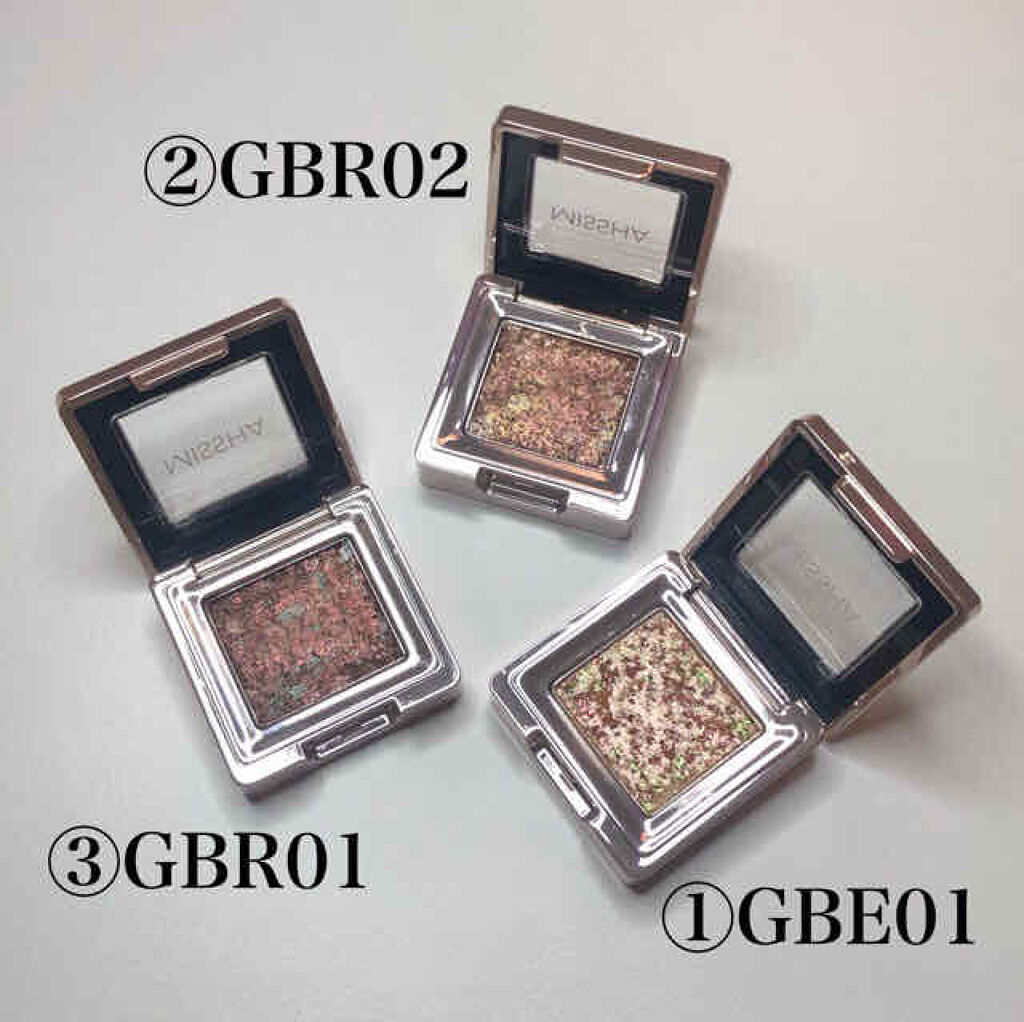 グリッタープリズム シャドウ/MISSHA/グリッターを使ったクチコミ（3枚目）