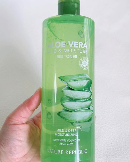 マイルド&モイスチャーアロエジェル/ネイチャーリパブリック/ボディローションを使ったクチコミ(3枚目)