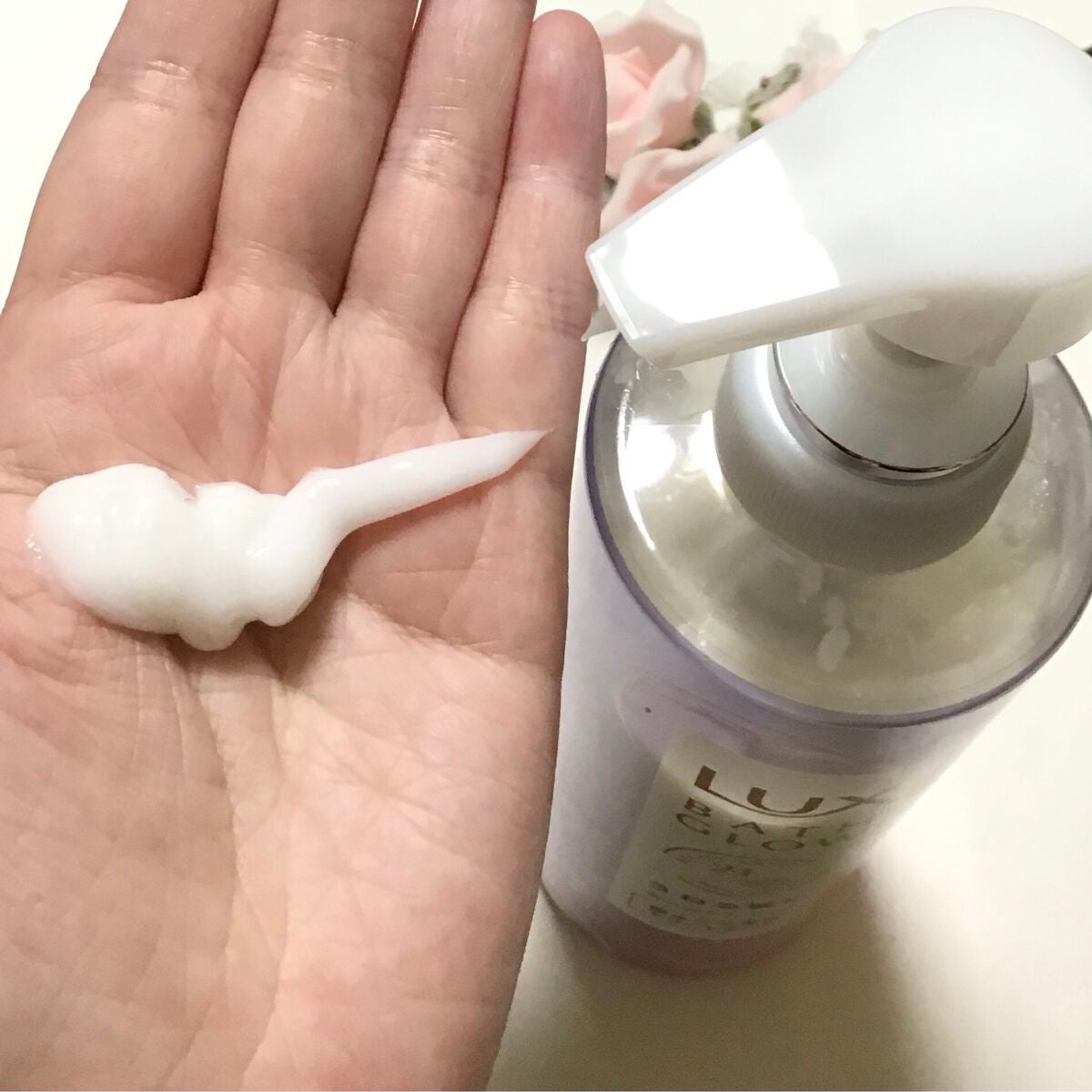 バスグロウ ストレート&シャイン シャンプー/トリートメント/LUX/市販シャンプーを使ったクチコミ(5枚目)