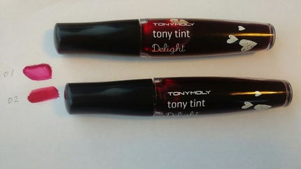 ディライト トニーティント/TONYMOLY/リップティントを使ったクチコミ(1枚目)