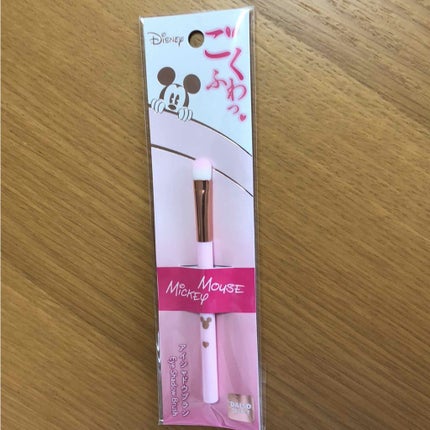 ごくふわっ ミッキーブラシ/DAISO/メイクブラシを使ったクチコミ(1枚目)
