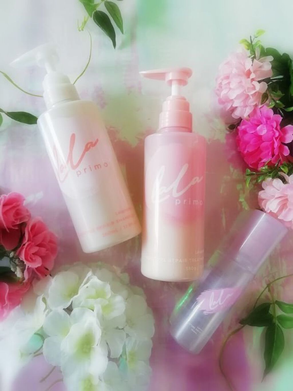 ララプリモ モイスチャーリペア シャンプー／トリートメント/ララプリモ /市販シャンプーを使ったクチコミ（1枚目）