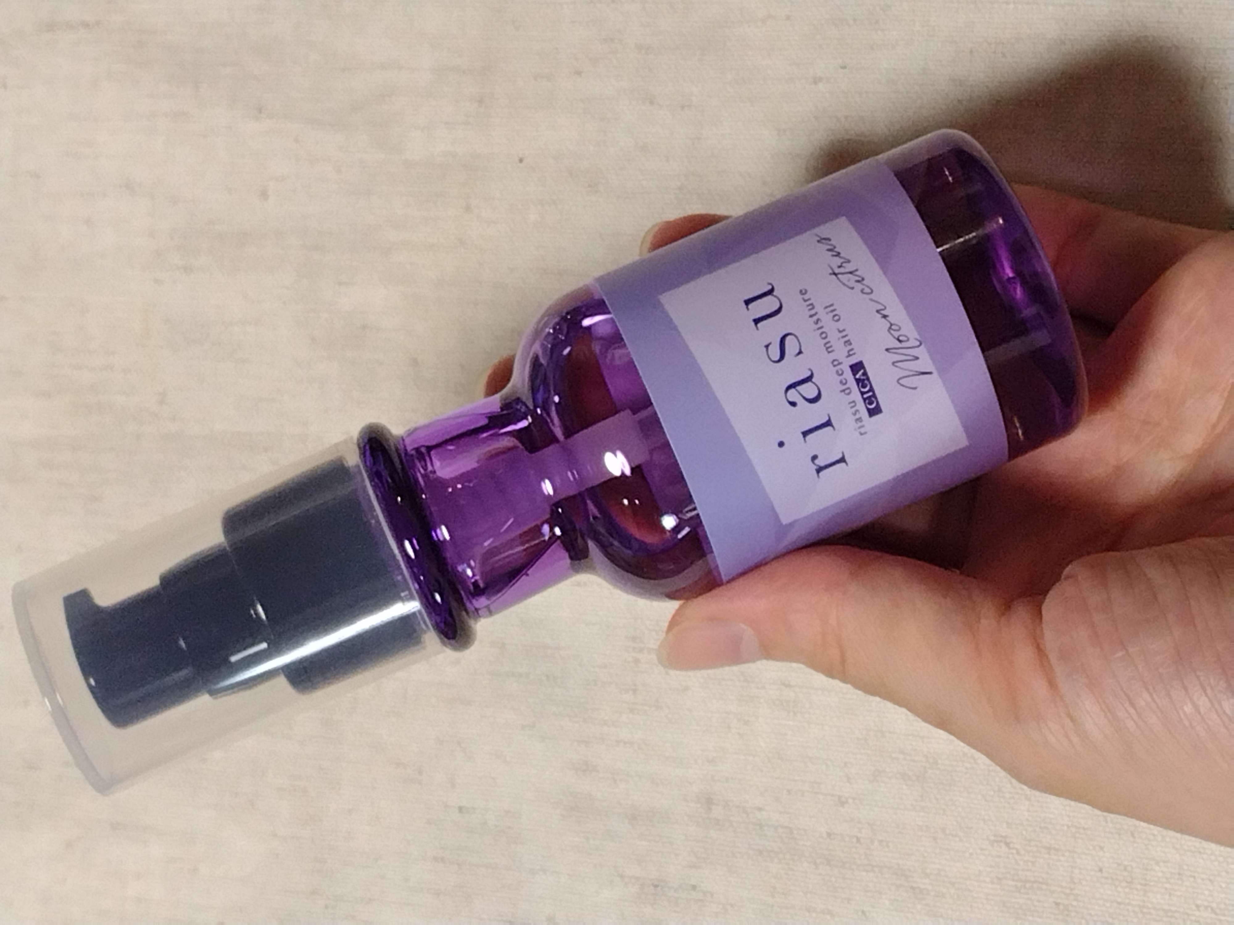 リアス ディープ モイスチャー シカ ヘアオイル/riasu/ヘアミルクを使ったクチコミ（2枚目）