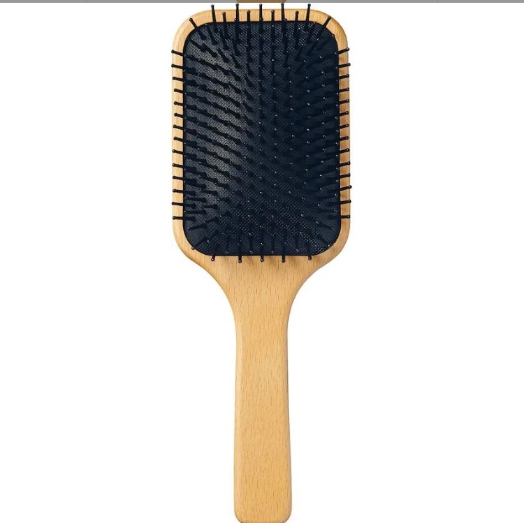 ブナ材頭皮ケアブラシ/無印良品/ヘアブラシを使ったクチコミ（1枚目）