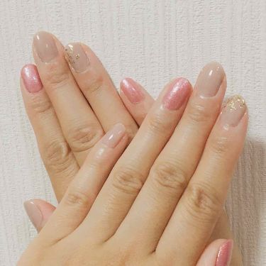 ネイルホリック ネイルホリックを使った口コミ セルフネイルです シンプルが好きだから毎 By Nama 混合肌 30代後半 Lips