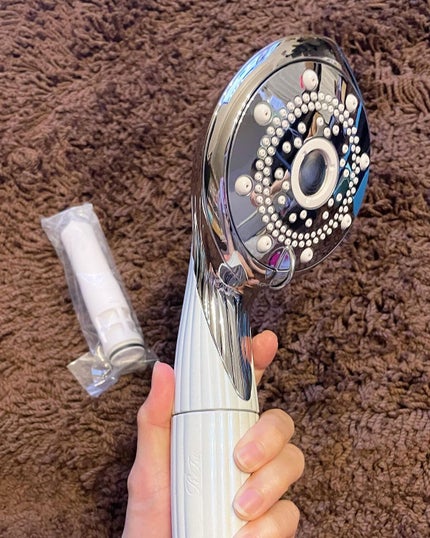 ファインバブル ピュア カートリッジ/ReFa/シャワーヘッドを使ったクチコミ(3枚目)