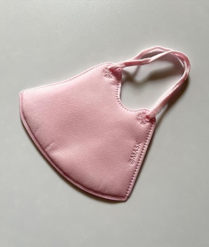 @MASK 3Dモテま。のクチコミ「かわいいマスクあったから買ってみた💞🧡
#モテま というマスク。
肌触りも良くてつけやすかっ.....」(2枚目)