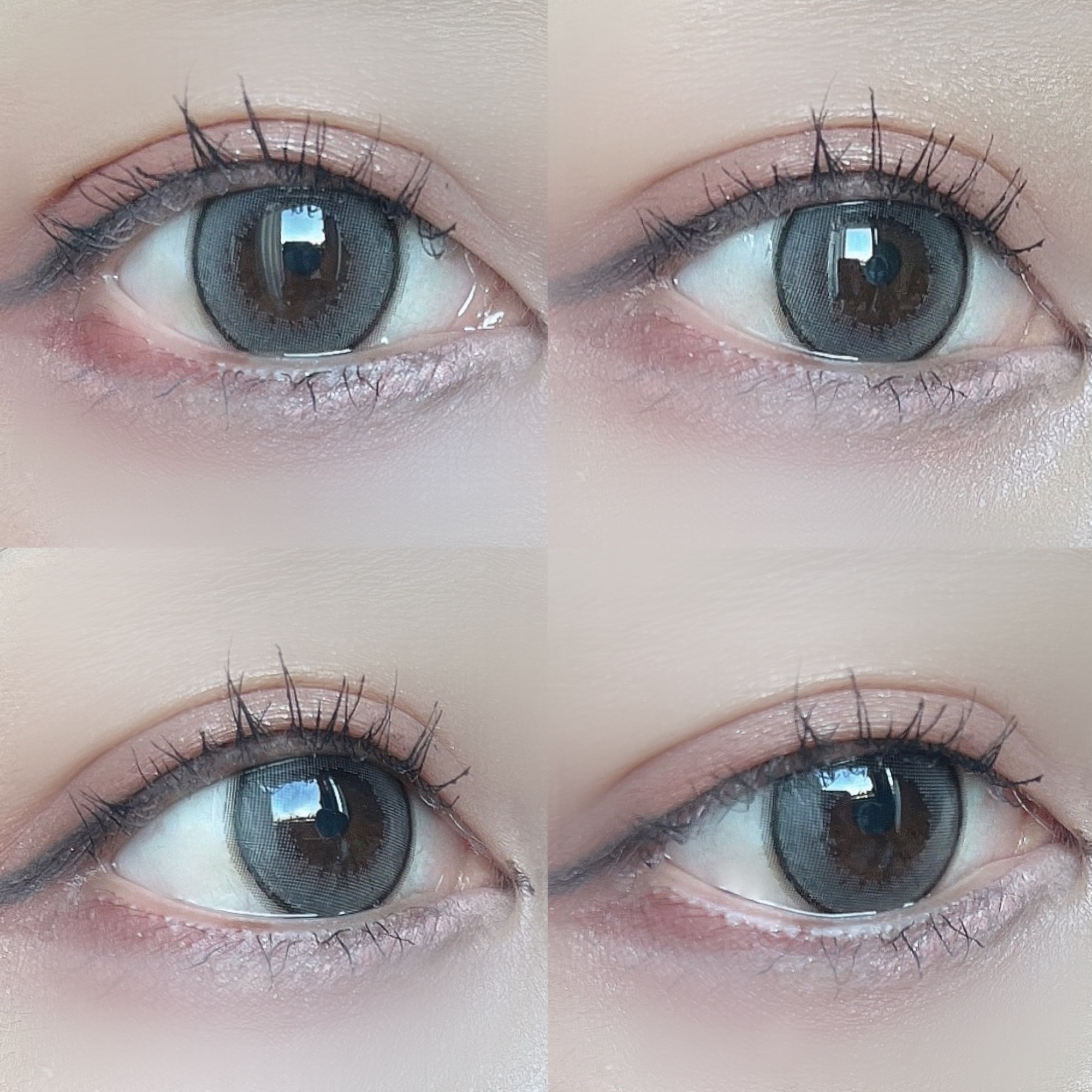 エバーカラーワンデー ナチュラル パールスノーグレー/エバーカラー/ワンデー（１DAY）カラコンを使ったクチコミ（3枚目）