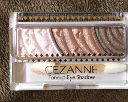 トーンアップアイシャドウ/CEZANNE/アイシャドウパレットを使ったクチコミ(1枚目)