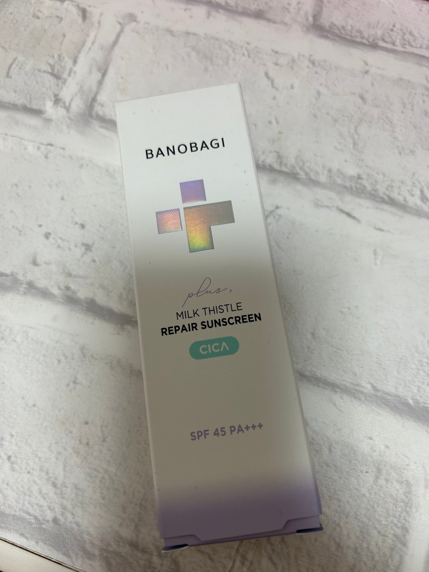 ミルクシスルリペアシカサンスクリーンプラス/BANOBAGI/日焼け止めミルクを使ったクチコミ(1枚目)